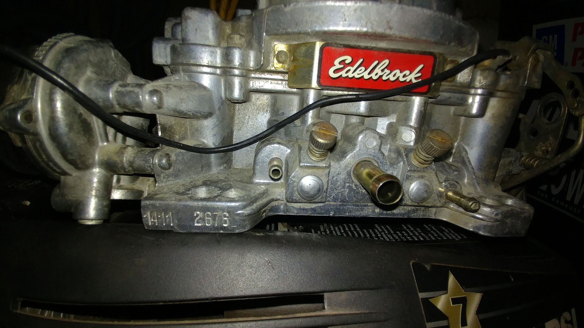 Pennsylvania Edelbrock 750 cfm carb w/ electric choke #1411 - Third